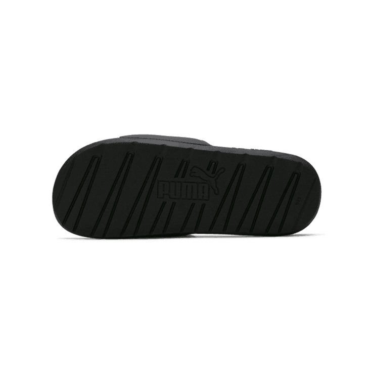 PUMA Cool Cat 2.0 Slides in Black/White Angle 0
