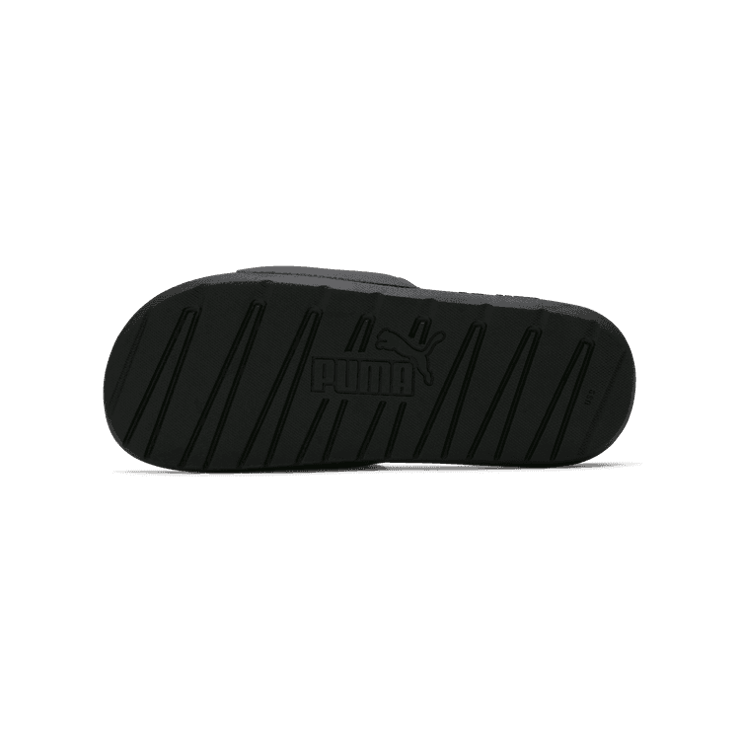 PUMA Cool Cat 2.0 Slides in Black/White Angle 0