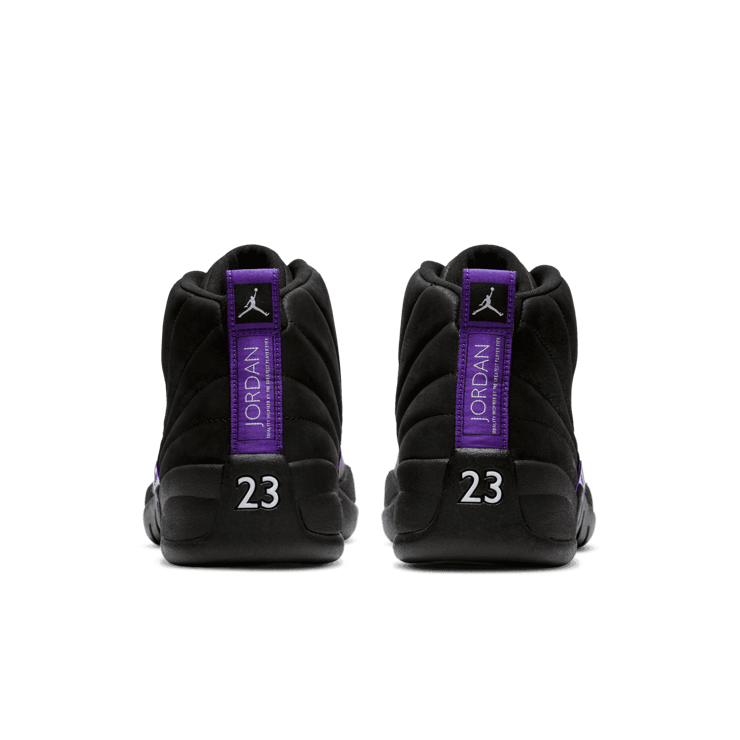 Jordan 12 Retro Black Dark Concord Angle 3