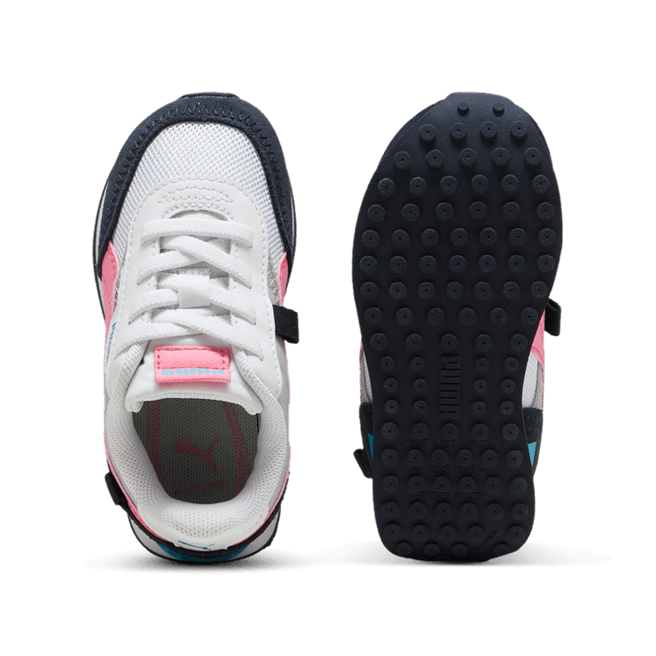 ぴ EU38/24.5cm Puma Future Rider 'Splash - White Navy Pink' (TD) - 381856