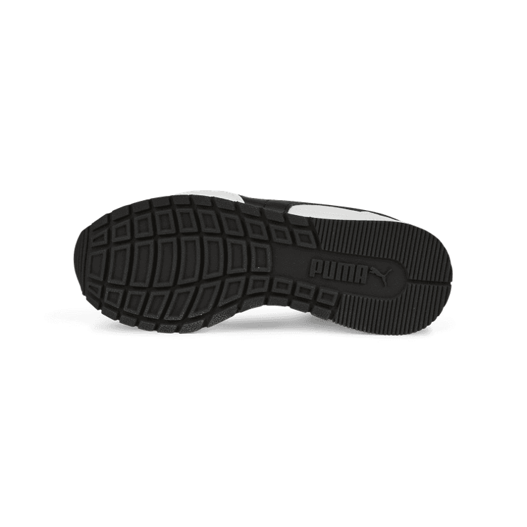 PUMA ST Runner v3 Leather Sneakers Big in White/Black (GS) Angle 0