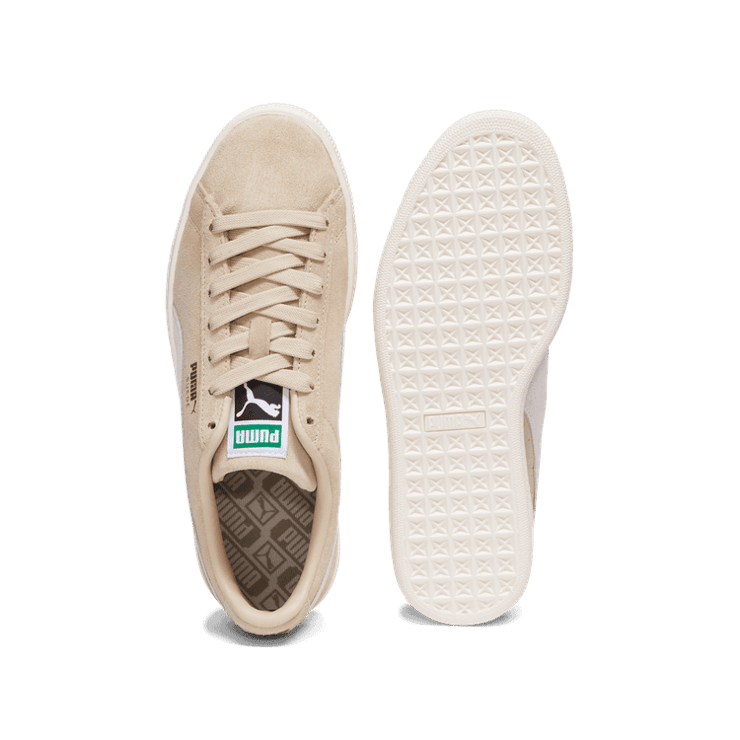 PUMA Suede Classic XXI Sneakers in Granola/Warm White Angle 0
