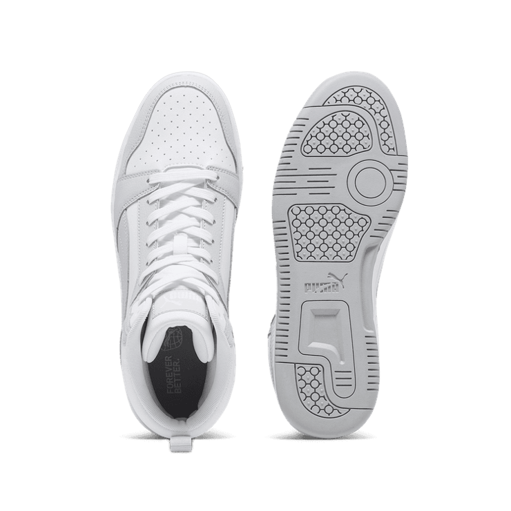 Puma Rebound Mid 'Ash Grey White' Angle 0