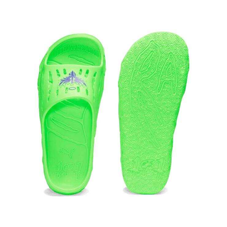 Puma MB.03 Slide 'Fluro Green' Angle 0