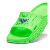 Puma MB.03 Slide 'Fluro Green' Angle 2