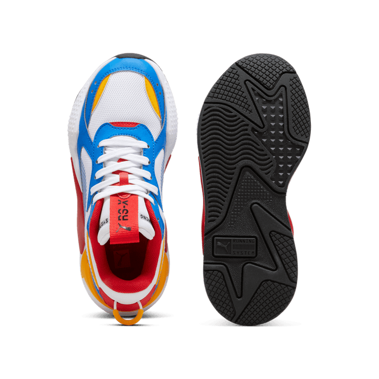 Puma RS-X Big Kid 'White Hyperlink Blue Red' Angle 0