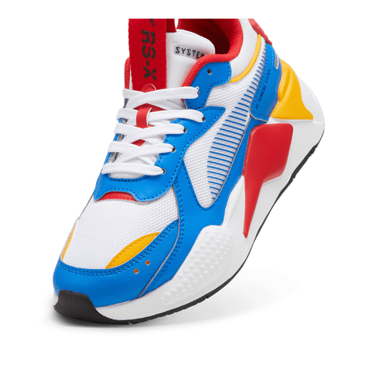 Puma RS-X Big Kid 'White Hyperlink Blue Red' Angle 2