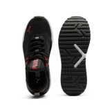 PUMA Pacer 23 Sneakers in Black/For All Time Red (GS) Angle 0