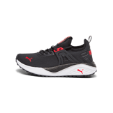 PUMA Pacer 23 Sneakers in Black/For All Time Red (GS) Angle 1