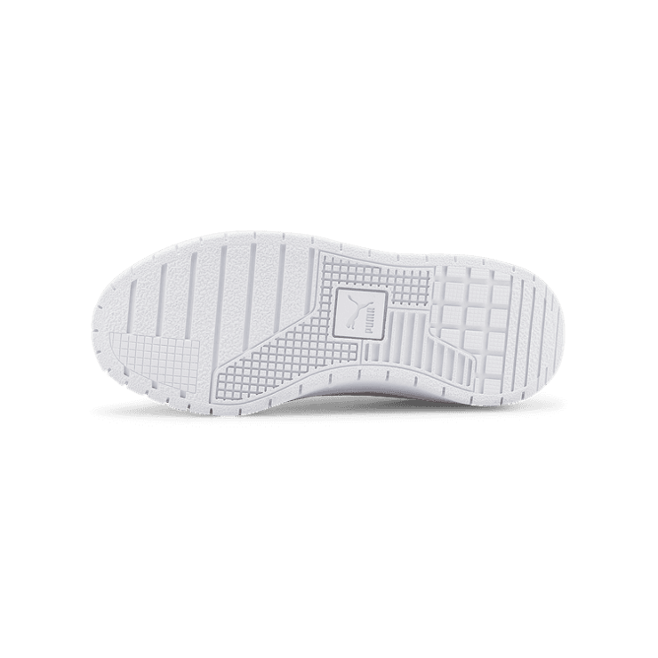 PUMA Cali Dream Leather Sneakers in White (GS) Angle 0