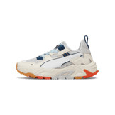PUMA RS-TRCK Now And Then Sneakers in Cool Light Grey/Alpine Snow/White (GS) Angle 1