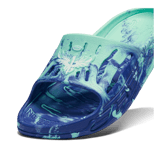 PUMA x LAMELO BALL MB.03 Basketball Slides in Royal Blue Angle 2