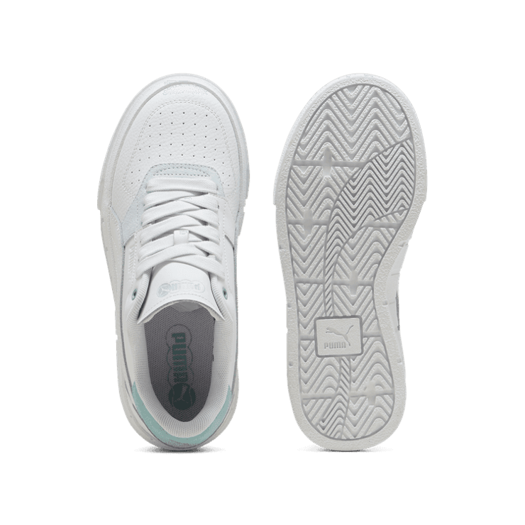 Puma Cali Court Match Big Kid 'White Turquoise Surf' Angle 0