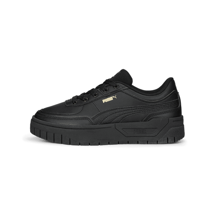 Puma Cali Dream Leather 'Triple Black' (W) Angle 1