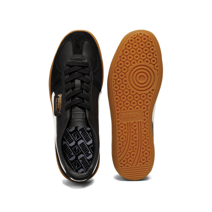Puma Palermo Leather 'Black Feather Grey Gum' Angle 0