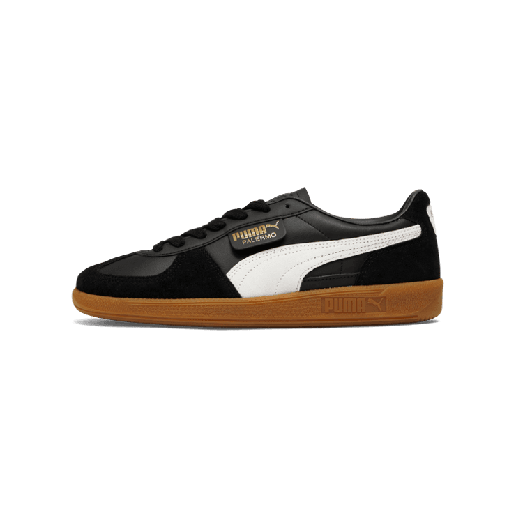 Puma Palermo Leather 'Black Feather Grey Gum' Angle 1
