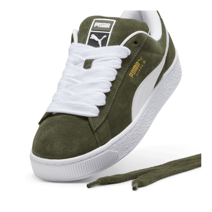 Puma Suede XL 'Dark Olive' Angle 2