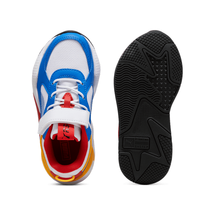 Puma RS-X Little Kid 'White Hyperlink Blue Red' Angle 0