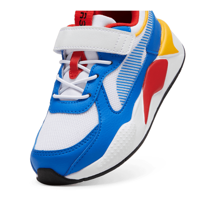 Puma RS-X Little Kid 'White Hyperlink Blue Red' Angle 2