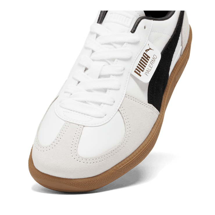 Puma Palermo Leather 'White Black Gum' Angle 2