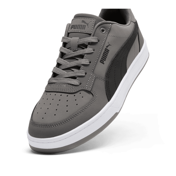PUMA Caven 2.0 Buck Sneakers in Cool Dark Grey/Black Angle 2
