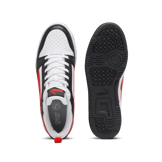 Puma Rebound V6 Low 'White Black Red' Angle 0