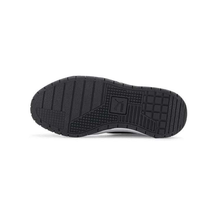 PUMA Cali Dream Leather Sneakers in White/Black (GS) Angle 0