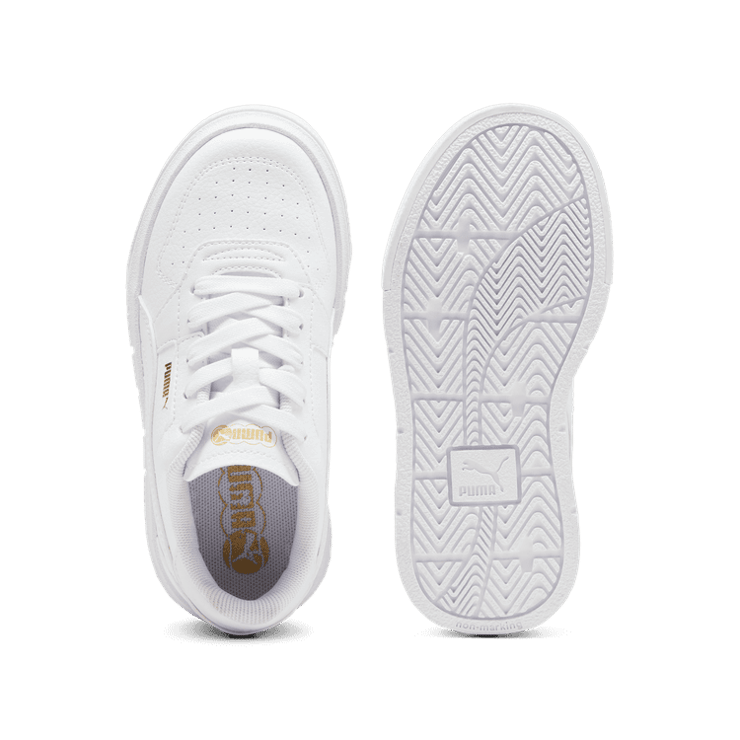 Puma Cali Court Little Kid 'White Gold' Angle 0