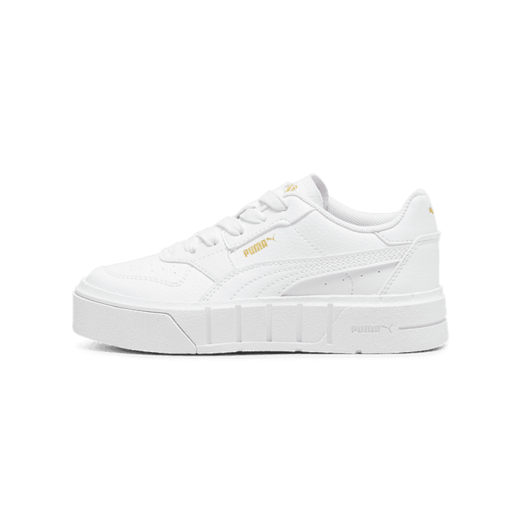 Puma Cali Court Little Kid 'White Gold' Angle 1