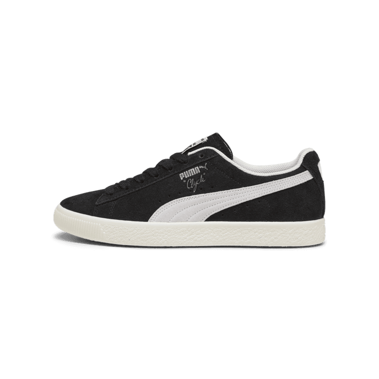 Puma Clyde 'Hairy Suede - Black' Angle 1