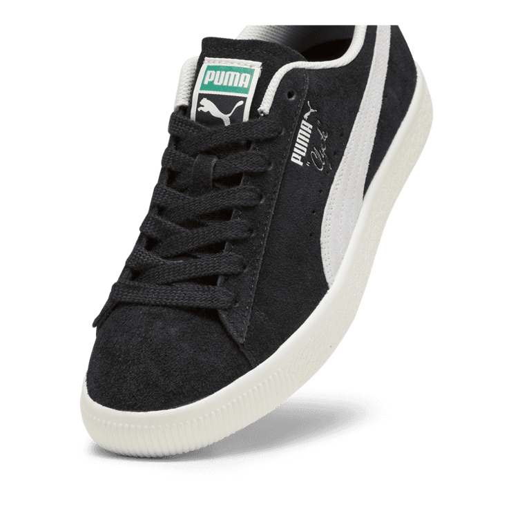 Puma Clyde 'Hairy Suede - Black' Angle 2