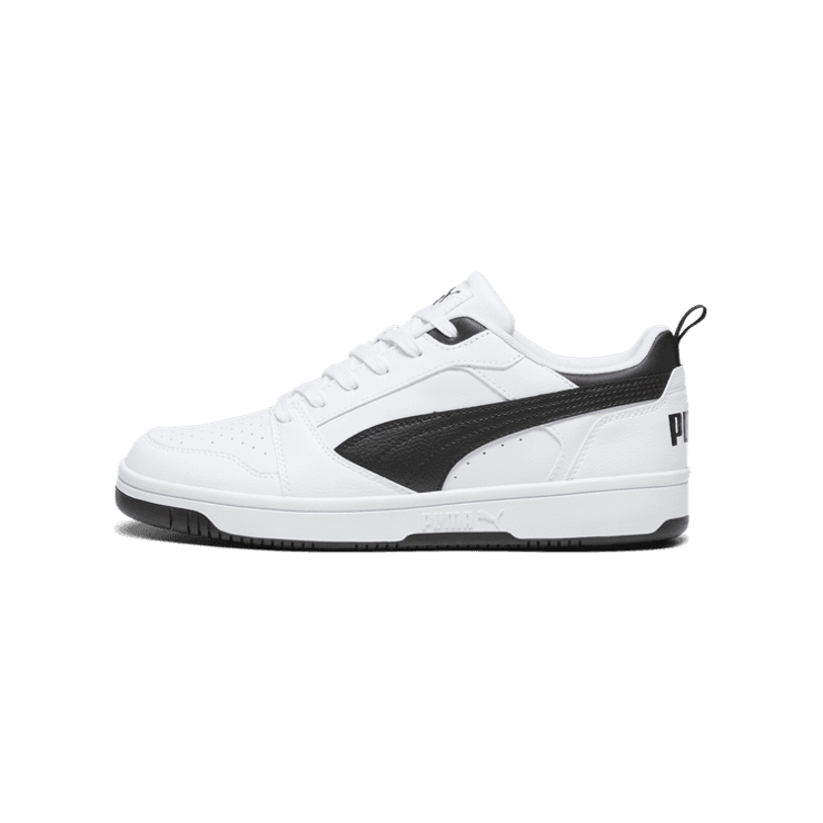 Puma Rebound V6 Low 'White Black' Angle 1