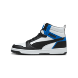 Puma Rebound Mid 'Black White Team Royal' Angle 1