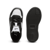 PUMA Carina Street Sneakers in White/Black (PS) Angle 0