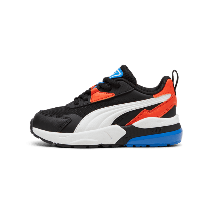 PUMA Vis2k Sneakers in Black/White/Redmazing (PS) Angle 1