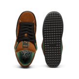 PUMA Suede XL Sneakers in Teak/Deep Forest/Black Angle 0