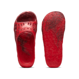 PUMA x LAMELO BALL MB.03 Basketball Slides in For All Time Red/Fluro Peach Pes/Team Regal Red Angle 1