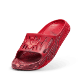 PUMA x LAMELO BALL MB.03 Basketball Slides in For All Time Red/Fluro Peach Pes/Team Regal Red Angle 2