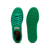 PUMA LOVE MARATHON Suede Sneakers in Meadow/Meadow Angle 0