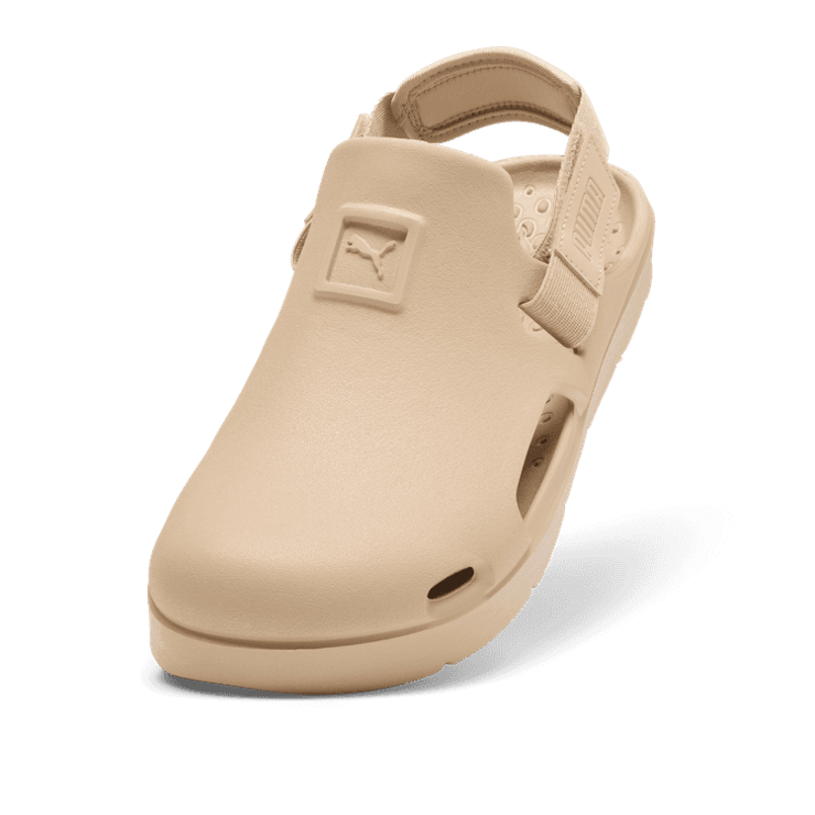 PUMA Shibui Mule Slip-On in Toasted Almond/Toasted Almond Angle 2