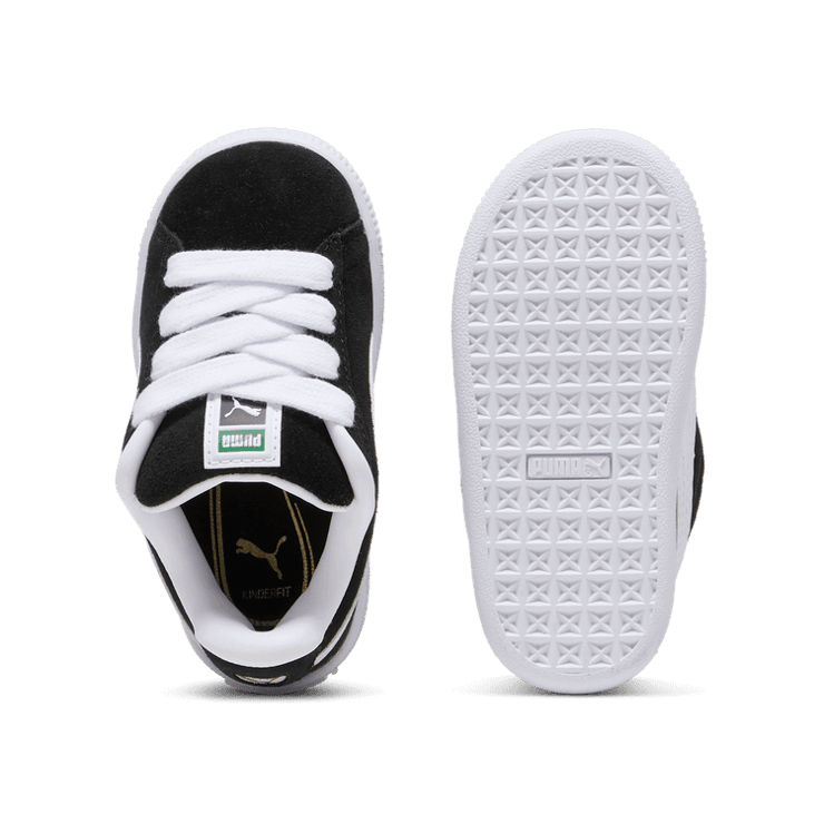 PUMA Suede XL s' Sneakers in Black/White (TD) Angle 0