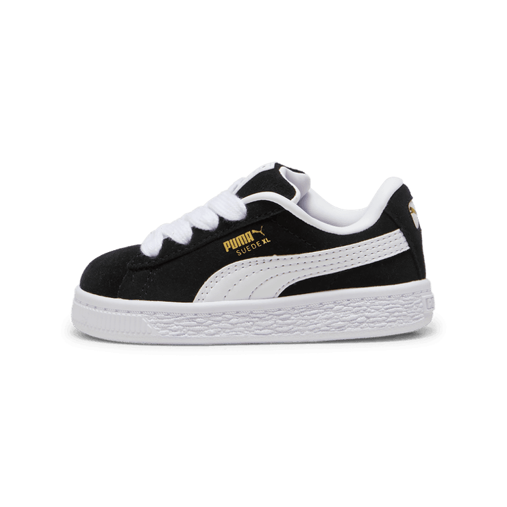 PUMA Suede XL s' Sneakers in Black/White (TD) Angle 1