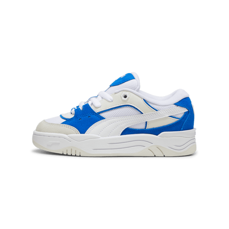 PUMA-180 Sneakers in White/Hyperlink Blue (GS) Angle 1