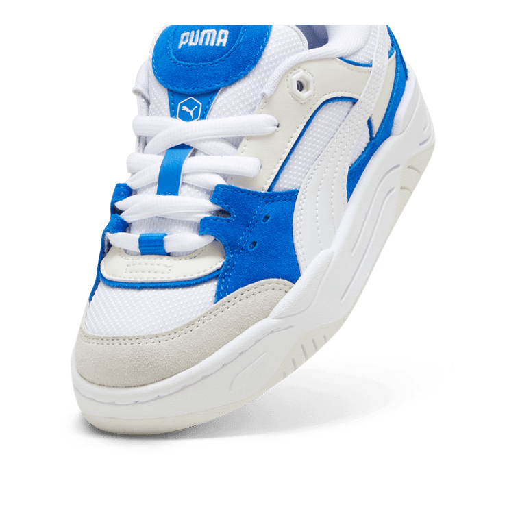 PUMA-180 Sneakers in White/Hyperlink Blue (GS) Angle 2