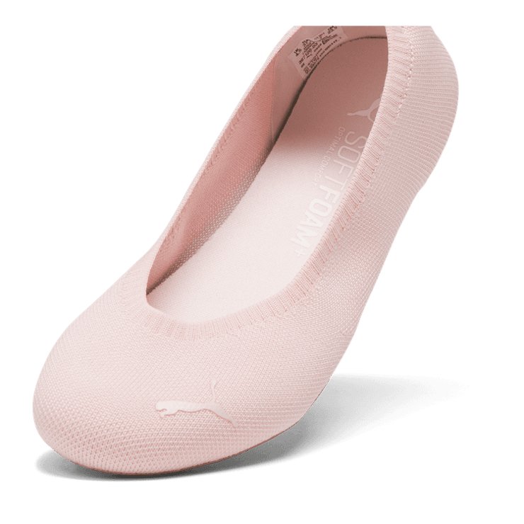 PUMA Illiana Ballet in Frosty Pink/Gold Angle 2