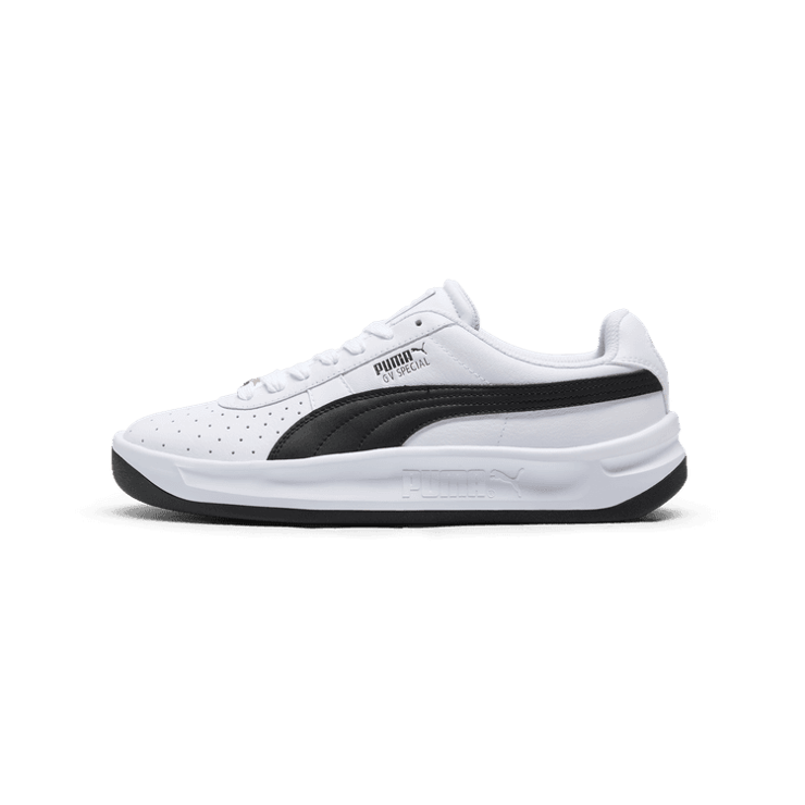 PUMA GV Special Sneakers in White/Black Angle 1