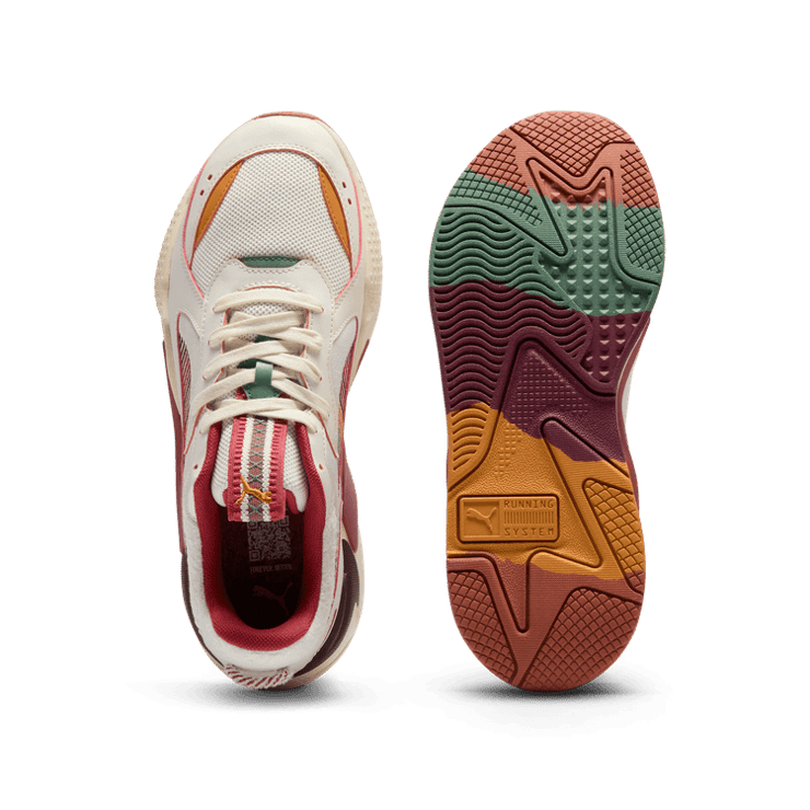 PUMA RS-X LNDSCP Andes Sneakers in Sugared Almond/Astro Red/Dark Jasper Angle 0