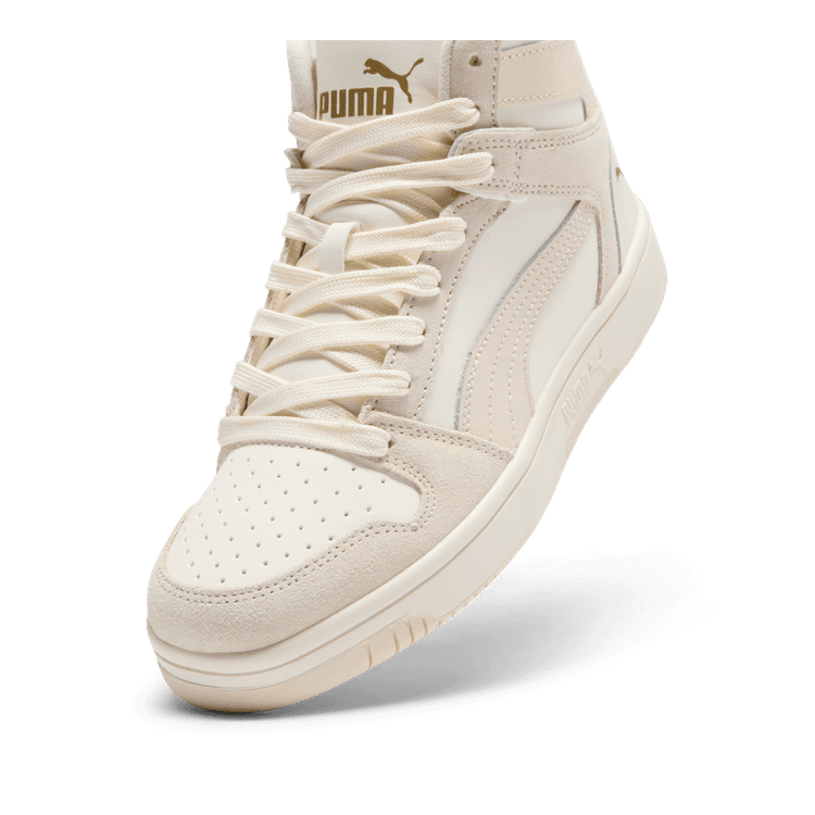 PUMA Rebound LayUP SL Sneakers in Warm White/Alpine Snow  display picture 3