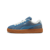 PUMA Suede XL Denim Sneakers in Blue Horizon/Grey Skies Angle 1