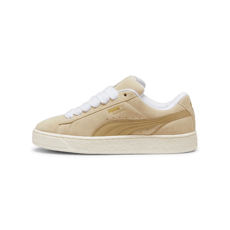 PUMA Suede XL Sneakers in Putty/Warm White Angle 1